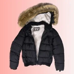 Terranova winter jacket with detachable faux fur